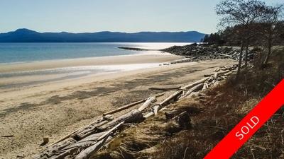 + 11 Acre Water Lot, Powell River Oceanfront Development Acreage for sale: (Listed 2022-03-14)